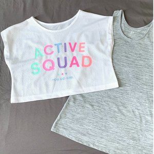 H&M | 2 PIECE TANK TOP | GIRLS 10/12yrs